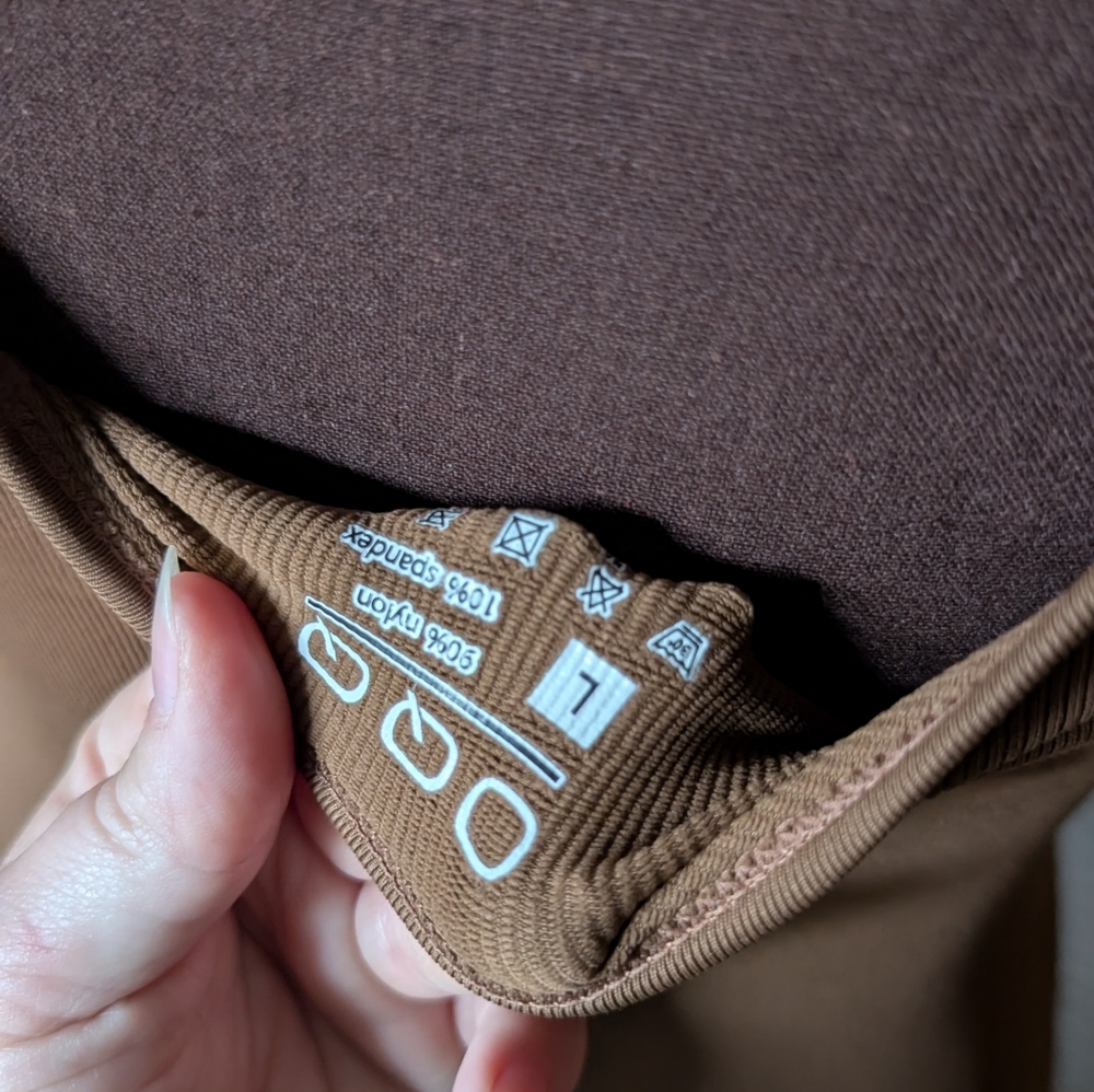 OQQ Brown Bodysuit - Picture 5 of 5